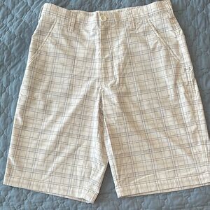 Under Armour Tan Flat Front Shorts